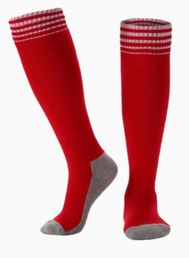 كابتن تيك زوج من جوارب كرة القدم فوق الركبة للأطفال 32 سم - Image 1