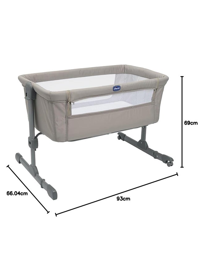 Chicco - Next2Me Essential Co-Sleeping Crib, 0 - 6M, Dune - Image 1