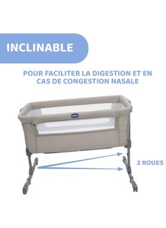 Next2Me Essential Co-Sleeping Crib, 0 - 6M, Dune - pzsku/ZBF122FE6BEBF58CA653CZ/45/_/1722334795/77e82487-7260-4c17-916b-ef3b8244d73a