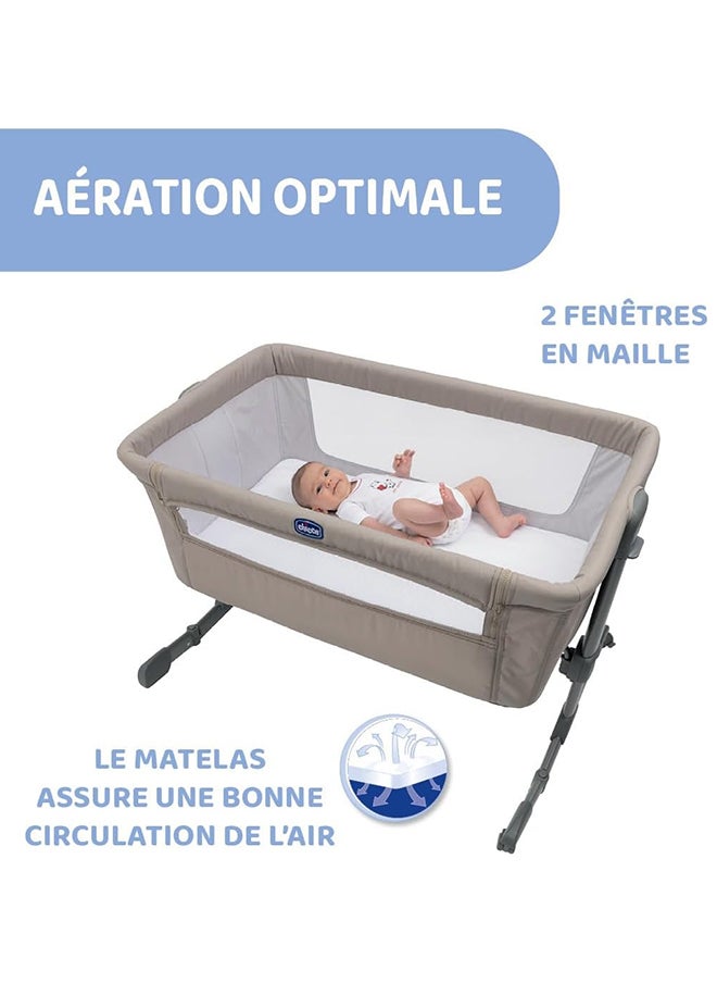Chicco - Next2Me Essential Co-Sleeping Crib, 0 - 6M, Dune - Image 1