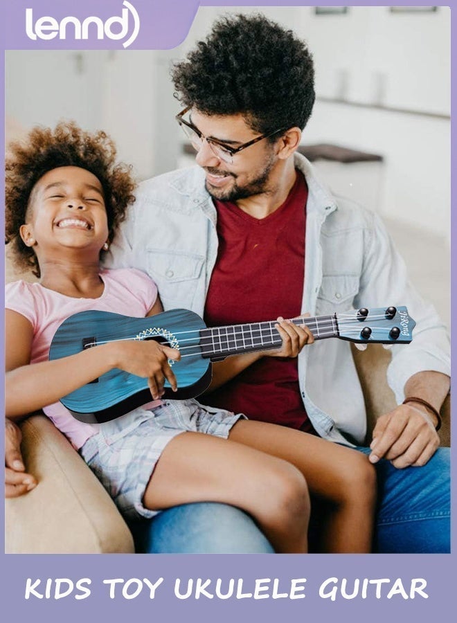 LENND Kids Toy Ukulele Guitar,46cm Classical Guitar Musical Toy,4 Strings Guitar Ukulele Educational Learning Toy for Toddlers and Preschoolers - Image 2