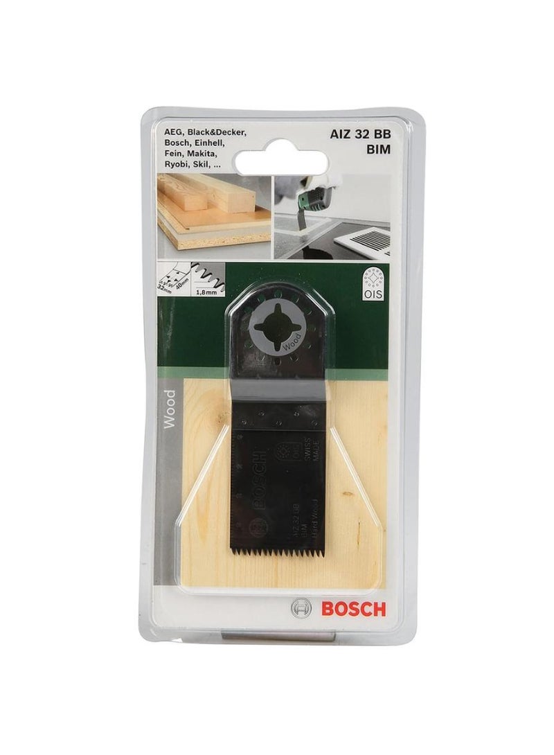 Bosch AIZ BB Plunge Cutting Saw Blade Black