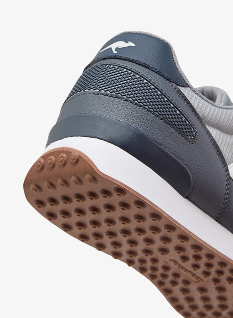 kangaROOS Men's Panelled Lace-Up Sports Shoes - Image 5