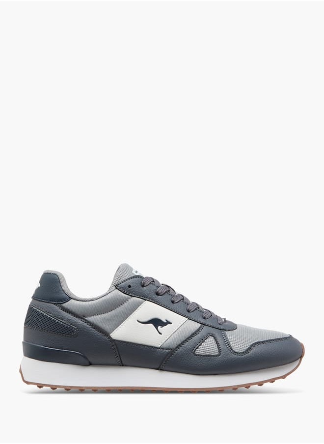 kangaROOS - Men's Panelled Lace-Up Sports Shoes - Image 1