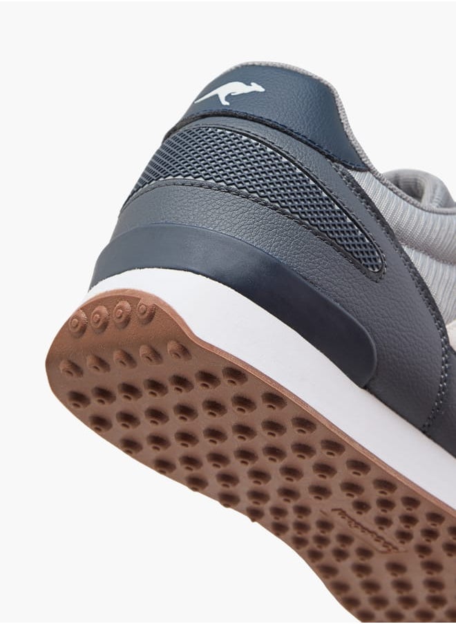 kangaROOS - Men's Panelled Lace-Up Sports Shoes - Image 1