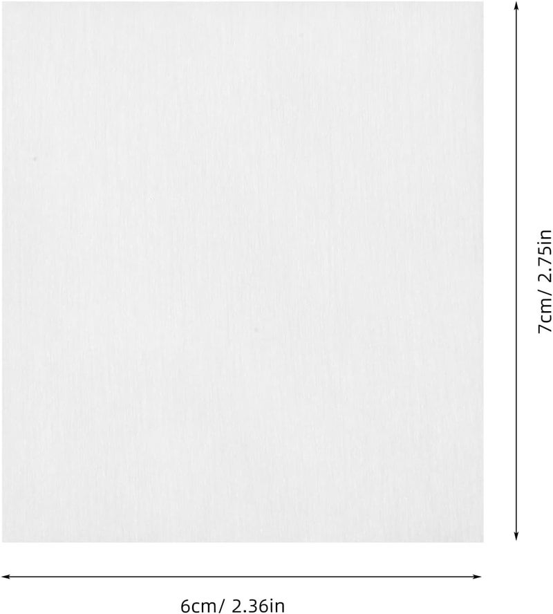 IMIKEYA 2400pcs Makeup Remover Cotton Pads Square Facial Cotton Squares Soft Thin Non-Woven Fabric for Daily Cleansing and Toner Application - Image 2