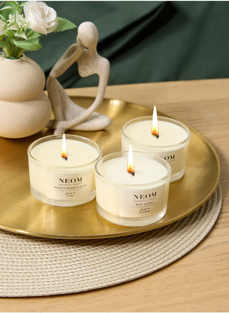 NEOM Organics Neom Wellbeing Candle Trio