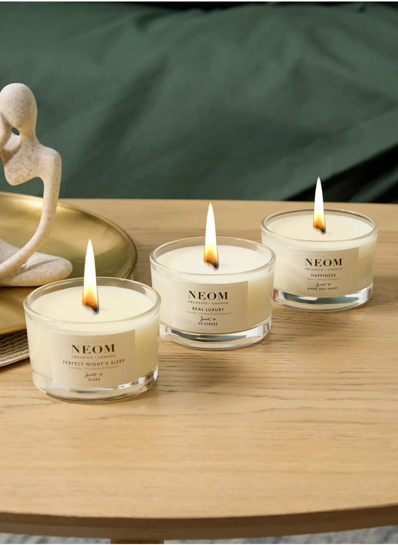 نيوم أورجانيكس Neom Wellbeing Candle Trio