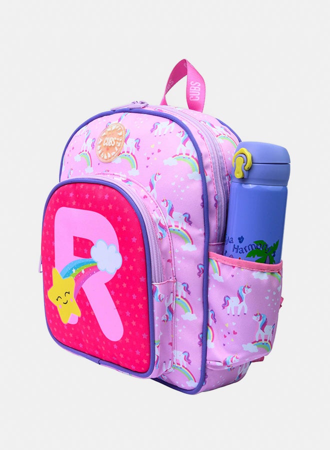 CUBS Nursery Pink Unicorn Letter R Bag - Image 2