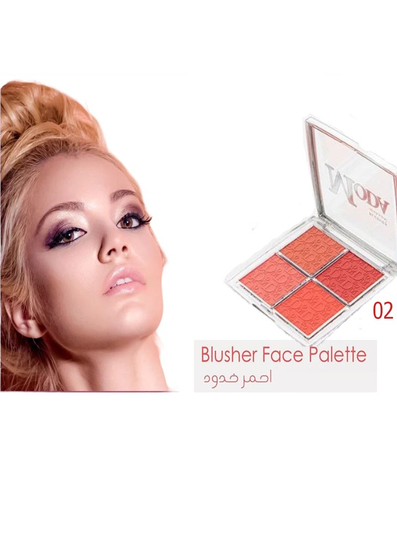 MODA - Quad Blush Kit from Moda, alternative to Dior #2 - Image 1