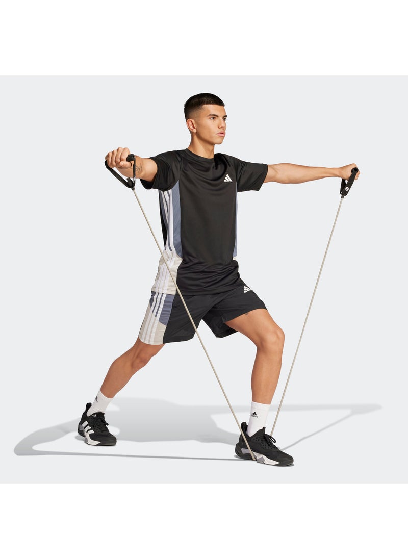 Adidas Essential Seasonal Colorblock Shorts - Image 5