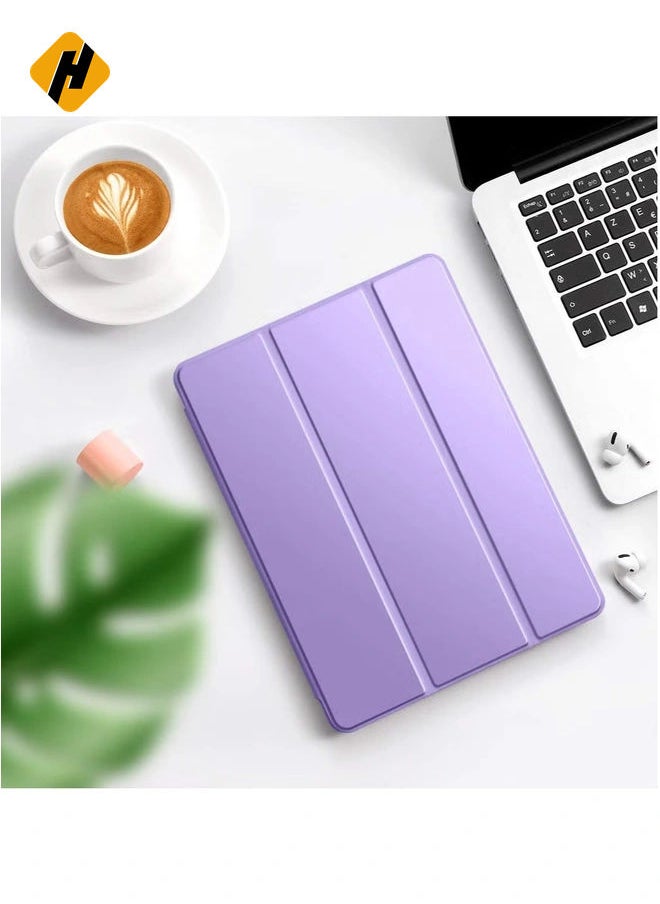 هوها - CASE متوافق مع CASE IPAD 9/8/7th CASE/IPAD CASE 10.2 بوصة ، غلاف حالة الحماية الذكي SMART FOLIO TPU مع حامل قلم Apple لـ iPad 9th/8th Gen - Image 1