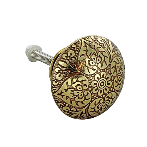 J P Hardware Brass Knobs for Cabinets and Cupboards (Multicolor, Standard) - Pack of 8 - Image 5