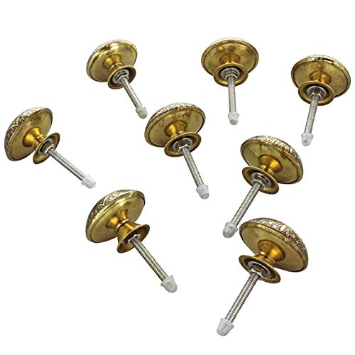 J P Hardware Brass Knobs for Cabinets and Cupboards (Multicolor, Standard) - Pack of 8 - Image 4