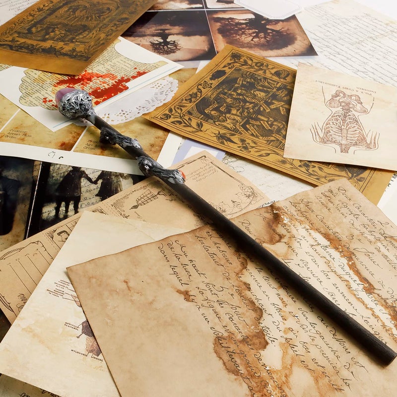 Rich Boxer Fine Handcrafted Amethyst Crystal Magic Wand Cosplay Magic Wand for Witches and Wizards - Image 5