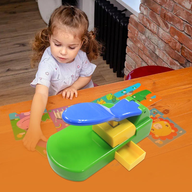 Puzzle Maker Machine Paper Board Cutter with 10PCS Adhedive Foams Boards DIY Picture Photo Puzzles Cutter Scrapbooking Making for Children's DIY Handmade Toys - Image 2