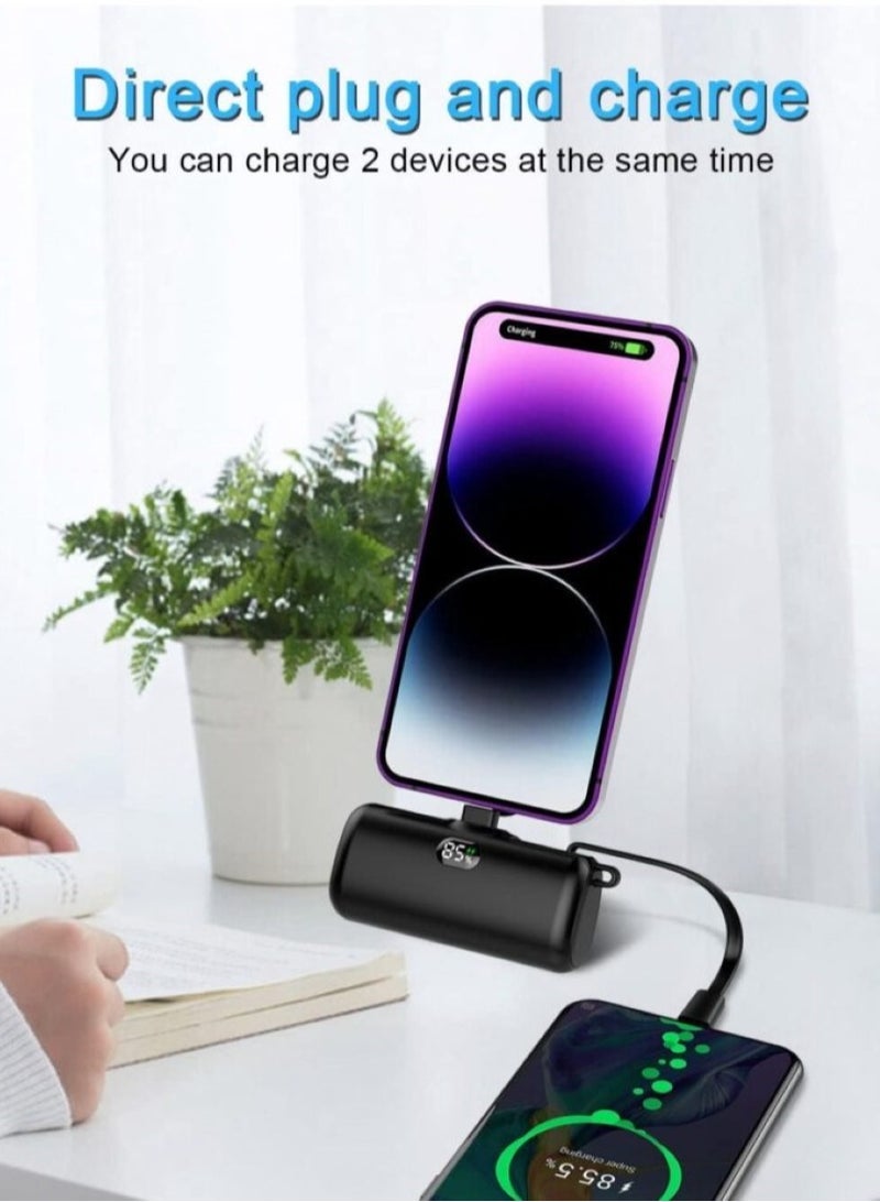 Denx Mini Power bank charger with multiple ports that supports fast charging | 5000 mAh | DX412  - Image 5