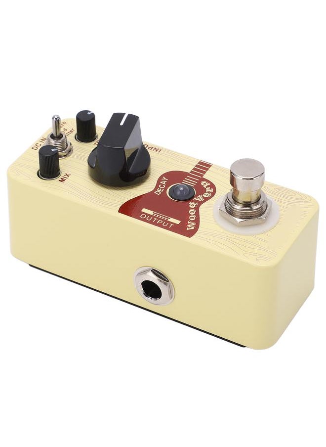 Thoraya Metal Effect Reverb Mod Filter 3 Modes Digital Stompbox Effect Pedal for Acoustic Guitar  - Image 3
