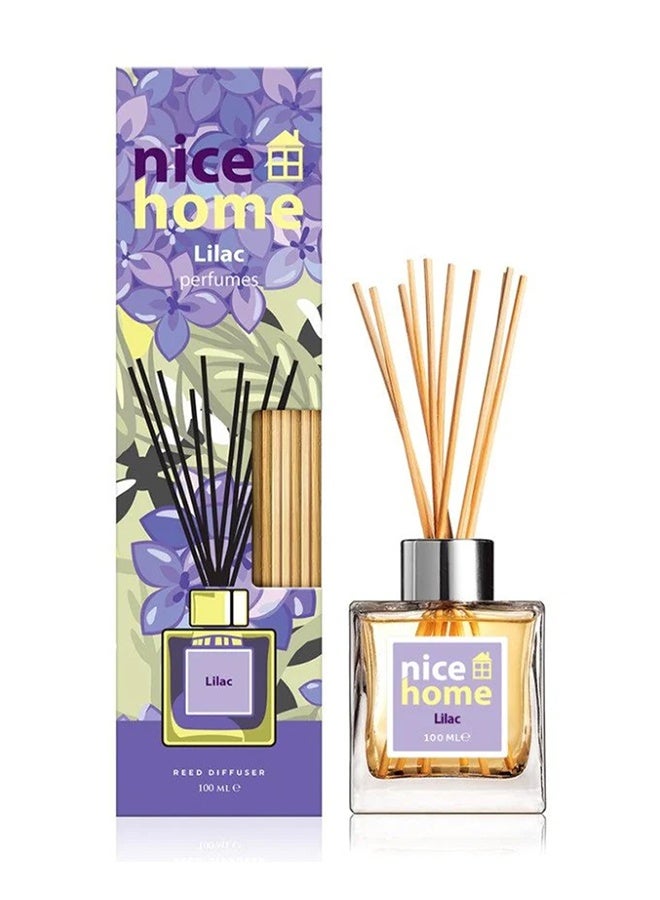Nice Home Sticks Car and Home Air Freshener Lilac 50ml