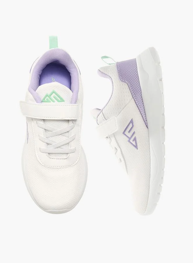 Oaklan by Shoexpress WHITE Girls Colourblock Sports Shoes With Hook And Loop Closure for Women | Best Price UAE