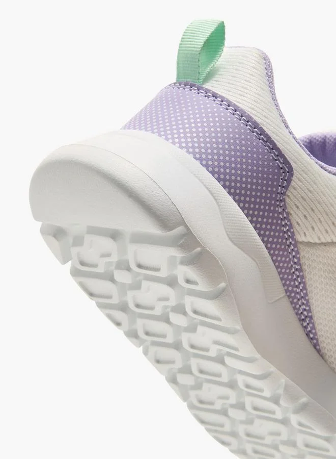 Oaklan by Shoexpress WHITE Girls Colourblock Sports Shoes With Hook And Loop Closure for Women | Best Price UAE