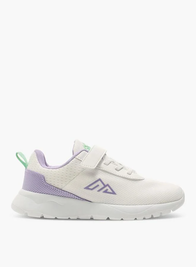 Oaklan by Shoexpress WHITE Girls Colourblock Sports Shoes With Hook And Loop Closure for Women | Best Price UAE