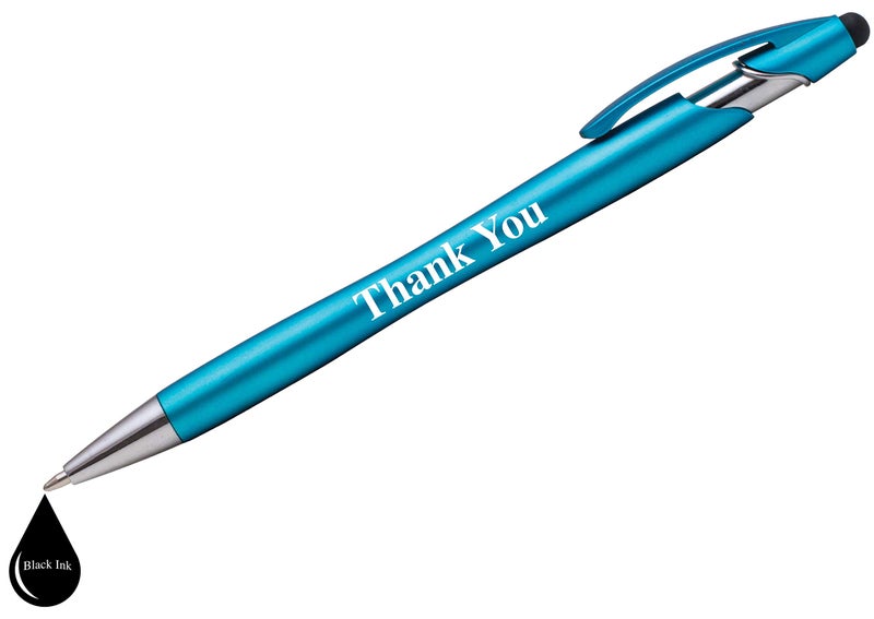Express Pencils "Thank You" Gift Stylus Pens For All TouchScreen Devices - 2 in 1 Combo Pen for Events, Parties, Employee Appreciation & More (50 Pack) - Image 3