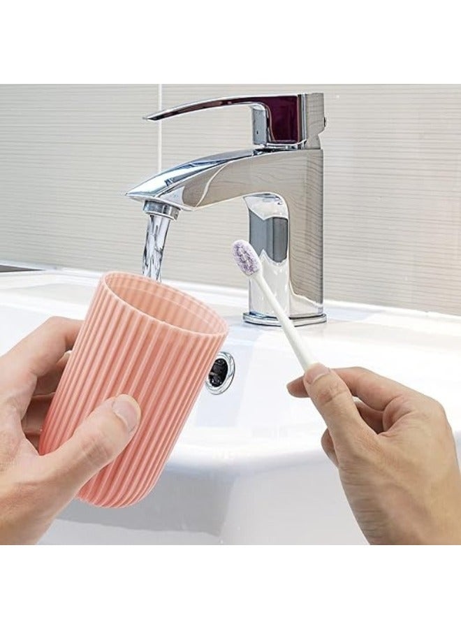 2 Pack Toothbrush Travel Case Hard Plastic Tooth Brush Container Portable Toothbrush Cup Holder for Storage Toothbrushes and Toothpaste Multicolor - Image 3