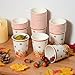 ATFUNSHOP Thanksgiving Fall Disposable Paper Cups 30 PCS 9 OZ Party Supplies for Adults Kids Coffee Juice and Hot Cold Drinks Party Supplies - Image 4