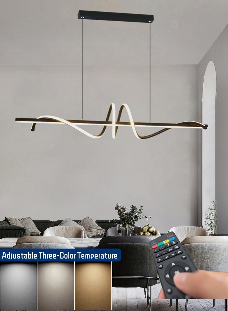 Trending Lights Adjustable Three-Color Temperature decoration lights Chandelier led lights modern lighting ceiling lights With remote control Modern and simple Applicable to living room, Dining room - Image 1
