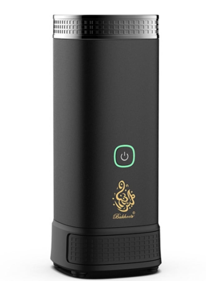 Vicalo Electric USB Rechargeable Bakhoor Incense Burner for Car, Home and Office Fragrance Black - Image 3