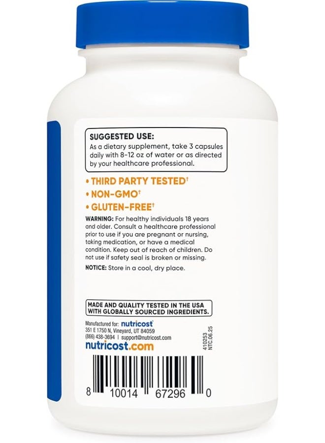 نوتريكوست، مالات المغنيسيوم، 180 كبسولة (700 ملغ لكل كبسولة) - Image 4