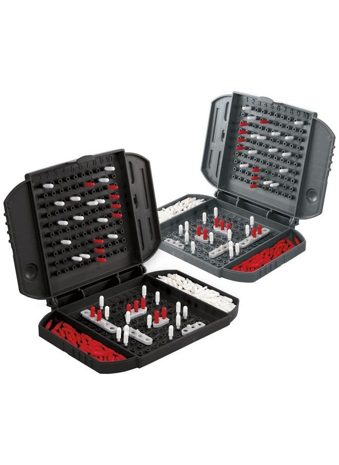 BATTLESHIP - Grab And Go Game For Ages 7 And Up, Portable Game For 2 Players, Travel Game For Kids - Image 1