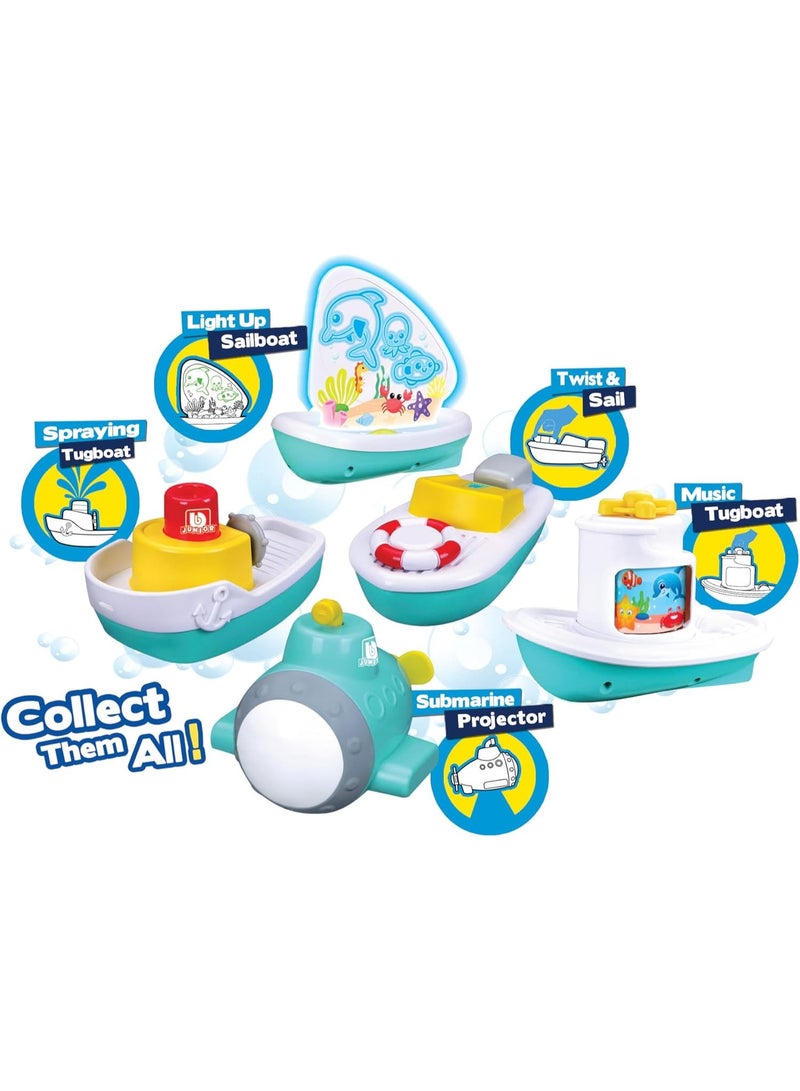 BB Junior BBJunior Splash N Play Music Tugboat 16-89024 - Image 5