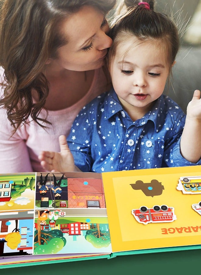 Quiet Book for Toddlers, 2023 New Montessori Interactive Felt Quiet Book for Toddlers, 10 Pages Educational Toy Travel Toy for Boys Girls, Preschool Learning, Number Theme