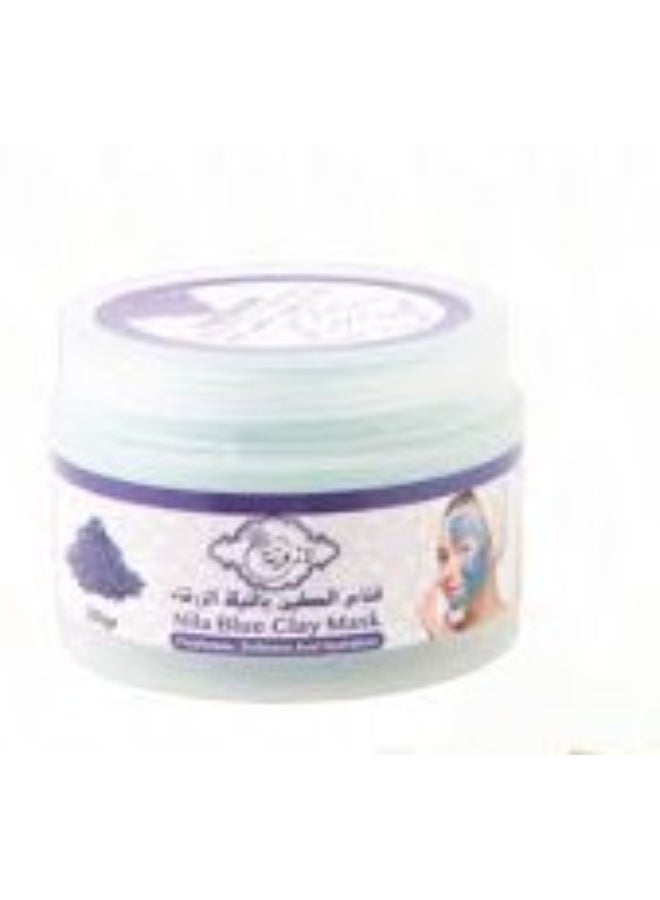Blue indigo clay mask