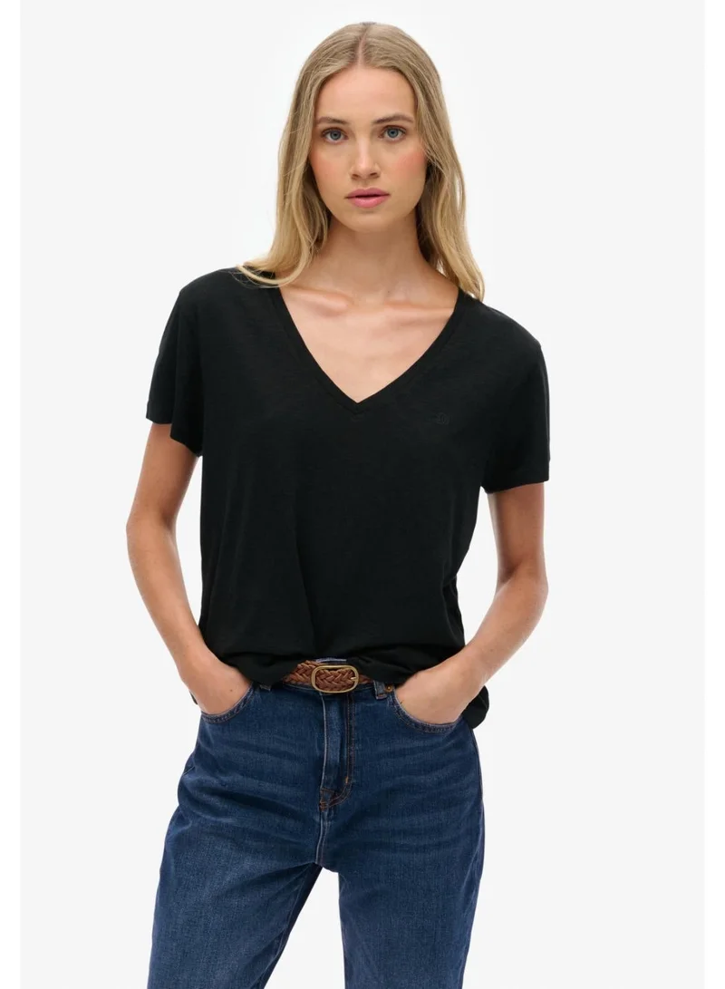 Studios Slub Embroidered T-Shirt