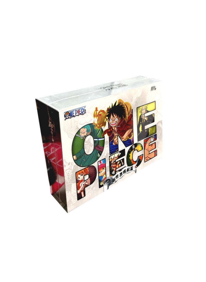 Burning Card Sea King Third Shot World Cruise Article Card Card One Piece Series Collection Card Split Card Live Broadcast-Color:Fuka One Piece Straw Hat Challenge A Box Of 12+1 Pack Of 25 Sheets