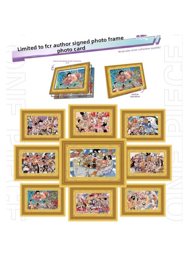 Burning Card Sea King Third Shot World Cruise Article Card Card One Piece Series Collection Card Split Card Live Broadcast-Color:Fuka One Piece Straw Hat Challenge A Box Of 12+1 Pack Of 25 Sheets