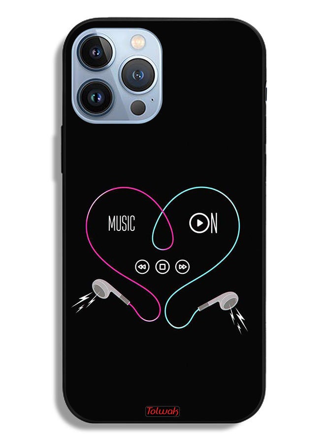 Tolwak جراب حماية Apple iPhone 13 Pro Max مع موسيقى - Image 2