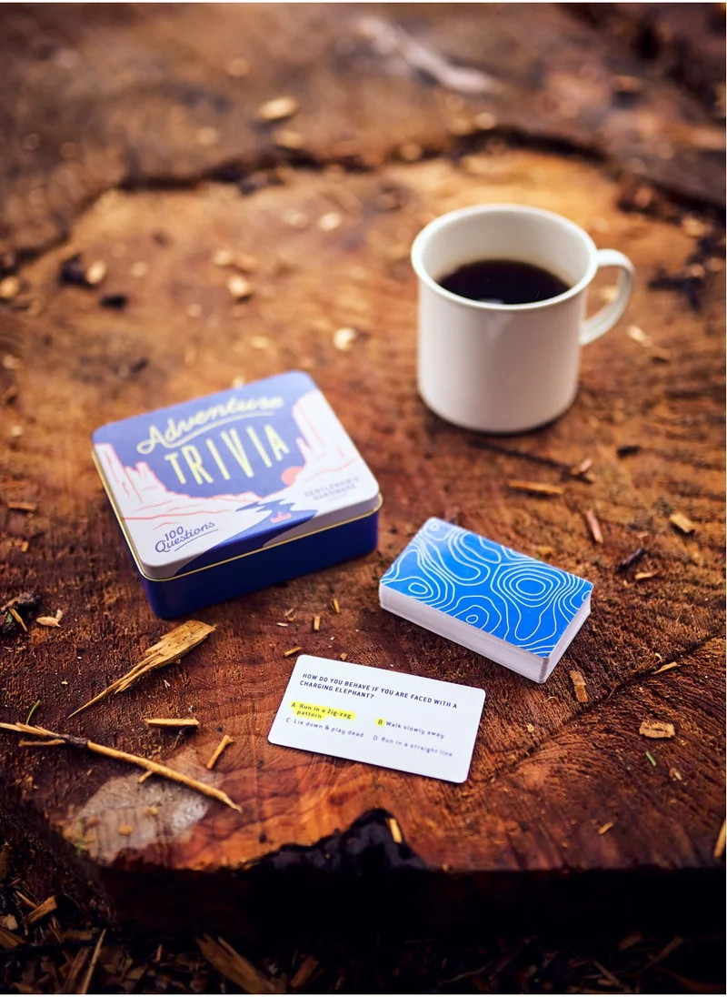 جنتلمنز هاردوير Adventure Trivia Card Game