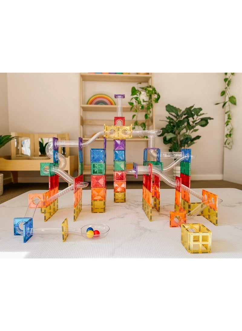 Toys - Magnet Building Blocks Set 97pcs Magnetic Magnet Toys for Kids Children Mini Bricks for Boys Girls 3 Years Old and Up Birthday Gifts - Image 1