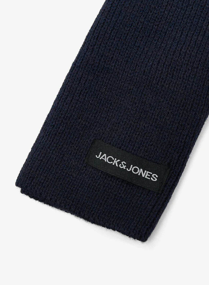 JACK & JONES Moonbeam Dna Knitted Scarf for Men | Best Price UAE
