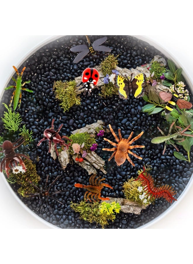 12 قطعة من العاب الحشرات المزيفة للاطفال - Image 4