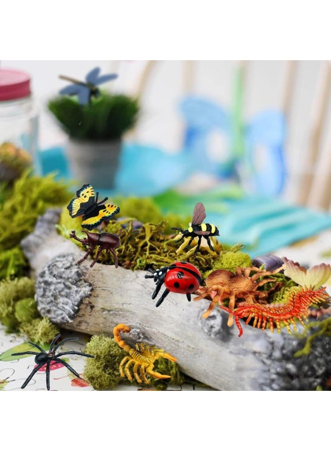 12 قطعة من العاب الحشرات المزيفة للاطفال - Image 5