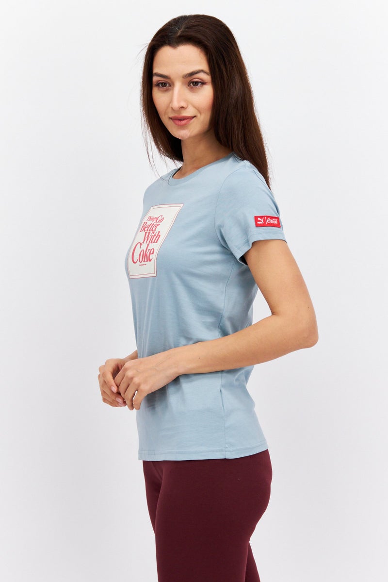 Puma x Coca Cola Women Sportswear Fit Outdoor Top, Grey - Image 2