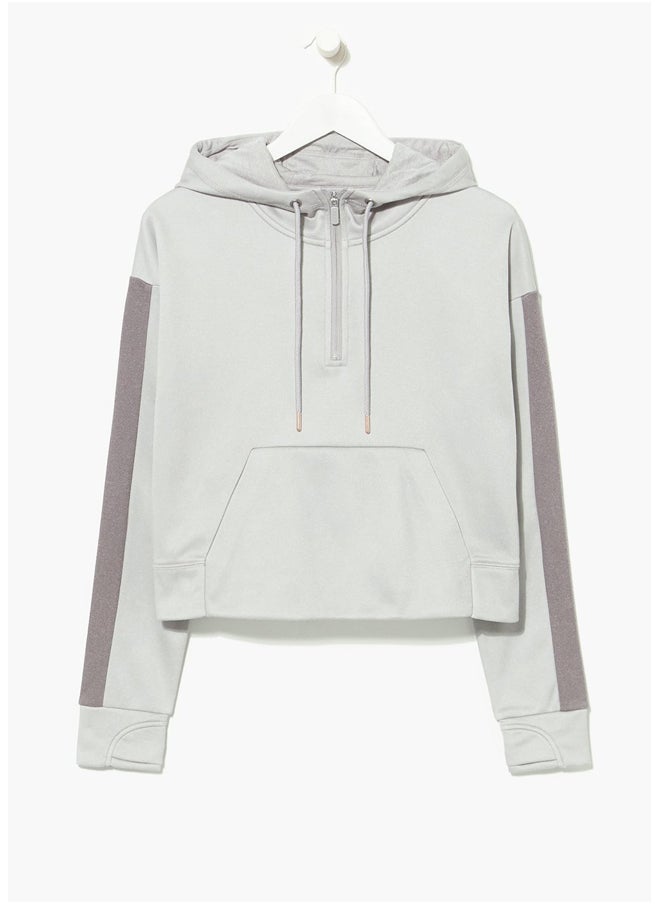 Matalan Souluxe Panel Co-Ord Hoodie  - Image 1