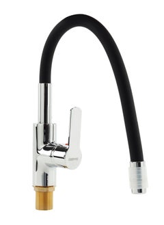 GEEPAS Geepas Single Lever Sink Mixer- GSW61145, High Quality Brass Deck Mounted Tap for Kitchen and Bathroom, Durable Solid Metal Lever Handle, Ceramic Cartridge,  Leak-Proof, Solid Handle and Silicone Rubb  - Image 2