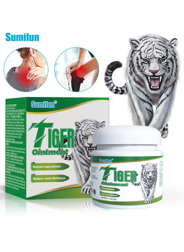 سوميفون 3 قطع مرهم النمر ، تخفيف الآلام السريع ، تعزيز تدفق الدم لمفصل الكتف في الرقبة والكوع - Image 2