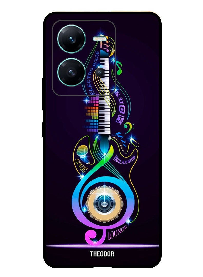 Theodor Protective Case Anti Scratch Shock Proof Bumper Cover For  Vivo V25 Music Guitar - Image 1